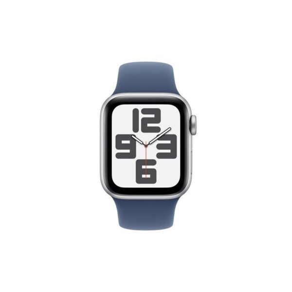 Smartwatch apple watch se gps 40mm silver case blue denim band s - m - Imagen 2