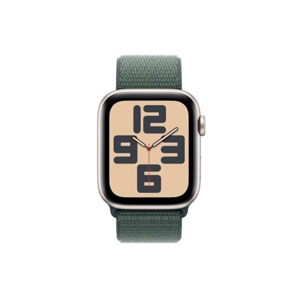 Smartwatch apple watch se gps 44mm starlight case green sport loop - Imagen 2
