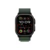 Smartwatch apple watch ultra 2 gps + cell 49mm black titanium case dark green alpine loop large - Imagen 2