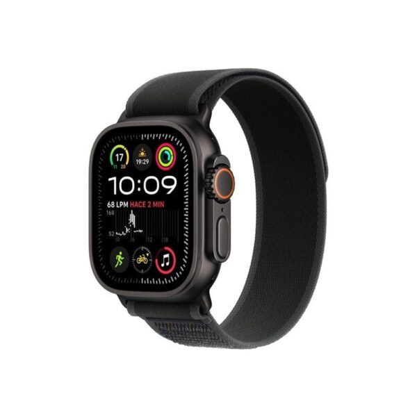 Smartwatch apple watch ultra 2 gps + cell 49mm black titanium trail loop s - m