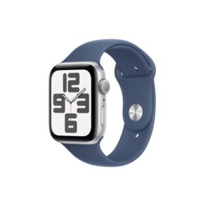 Smartwatch apple watch se gps 44mm silver case blue band