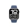 Smartwatch apple watch series 10 gps 46mm silver case denim sport band s - m - Imagen 2
