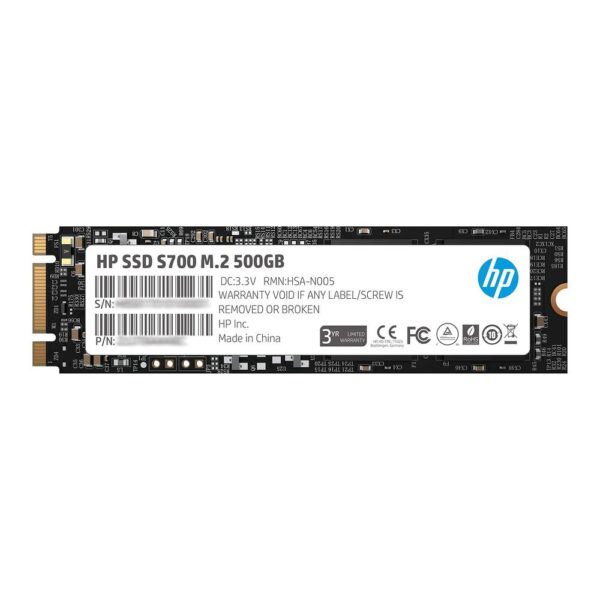 Disco duro interno ssd hp s700 500 gb m.2 pcie nvme - Imagen 2