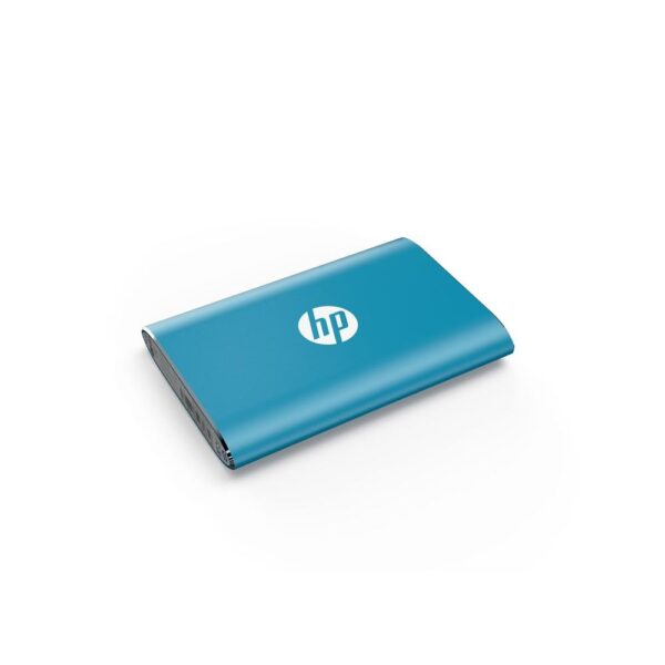 Disco duro externo ssd hp p500 250gb usb tipo c azul - Imagen 2