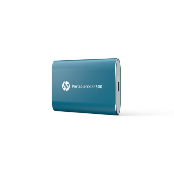 Disco duro externo ssd hp p500 250gb usb tipo c azul - Imagen 3