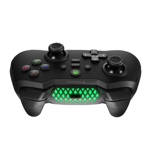 Gamepad genesis mangan 400 inalambrico para pc - switch - mobile negro - Imagen 2