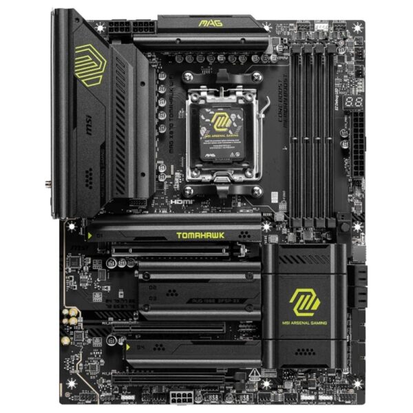 Placa base msi mag x870 tomahawk wifi am5 atx - 4x ddr5 - Imagen 2
