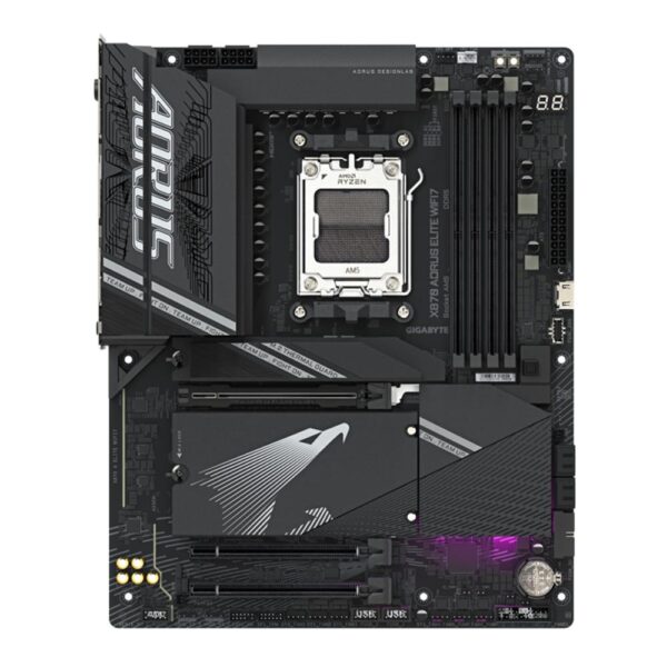 Placa base gigabyte x870 aorus elite wifi7 am5 atx -  4x ddr5 - Imagen 2