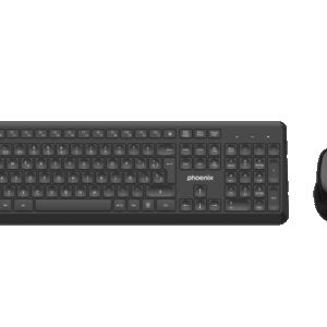 Phoenix combo teclado multimedia + ratón inalámbrico con receptor usb 1600dpi