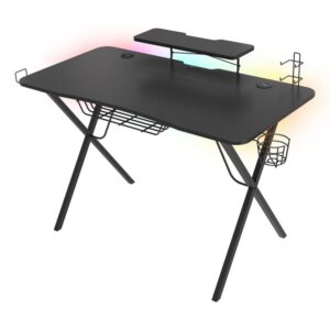 Mesa gaming genesis holm 300 rgb negro