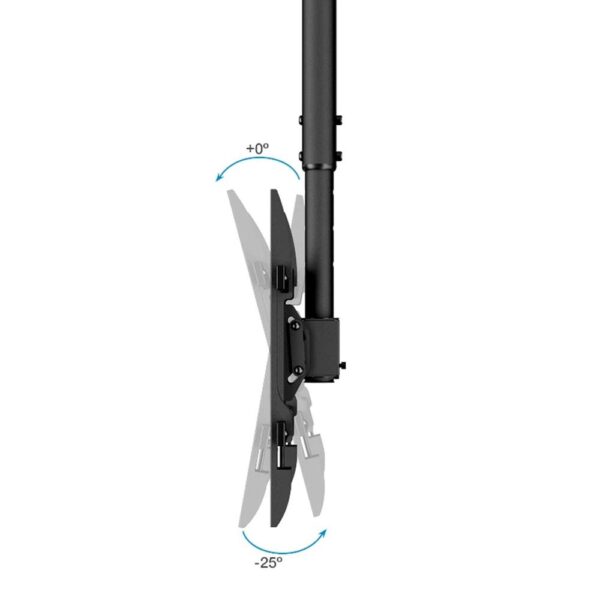 Soporte techo tooq vesa hasta 75 pulgadas 400x400mm max 60kg - Imagen 3