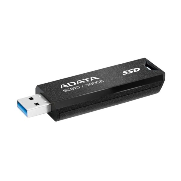 Disco duro externo ssd adata sc610 500gb usb 3.2 negro - Imagen 2