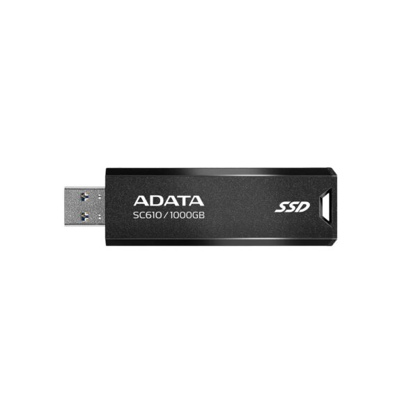 Disco duro externo ssd adata sc610 1tb usb 3.2 negro - Imagen 2