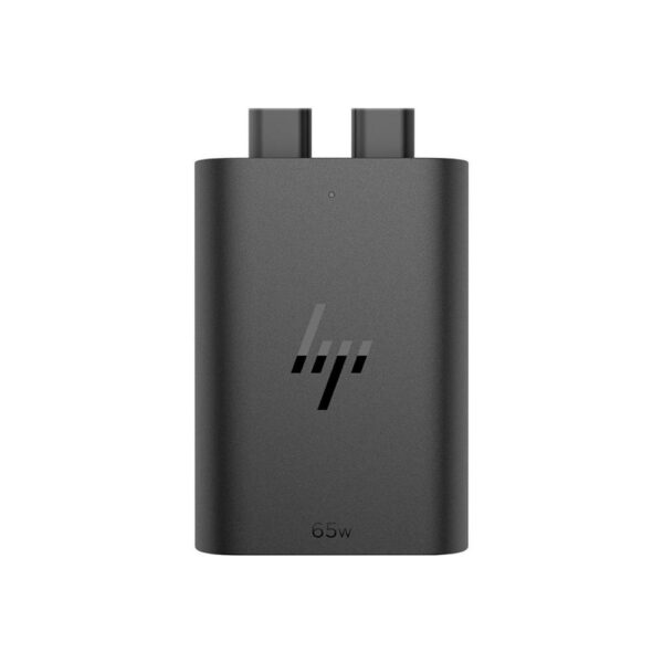 Cargador hp de portátil usb - c 65w dos puertos usb - c - Imagen 2