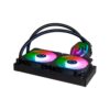 Kit refrigeracion liquida coolermaster masterliquid 240 black argb 2x120mm - Imagen 3
