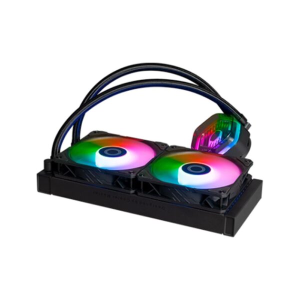 Kit refrigeracion liquida coolermaster masterliquid 240 black argb 2x120mm - Imagen 3