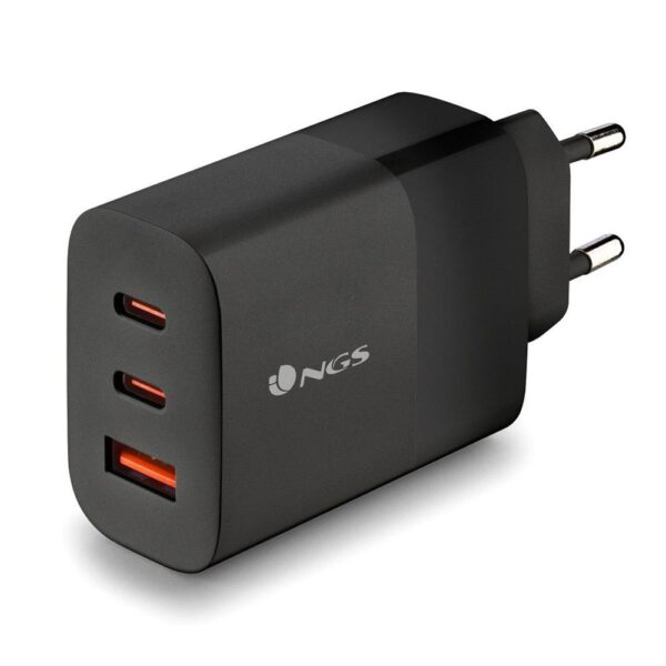Cargador de pared ngs bud 65w 2x usb tipo c -  1x usb tipo a - Imagen 2