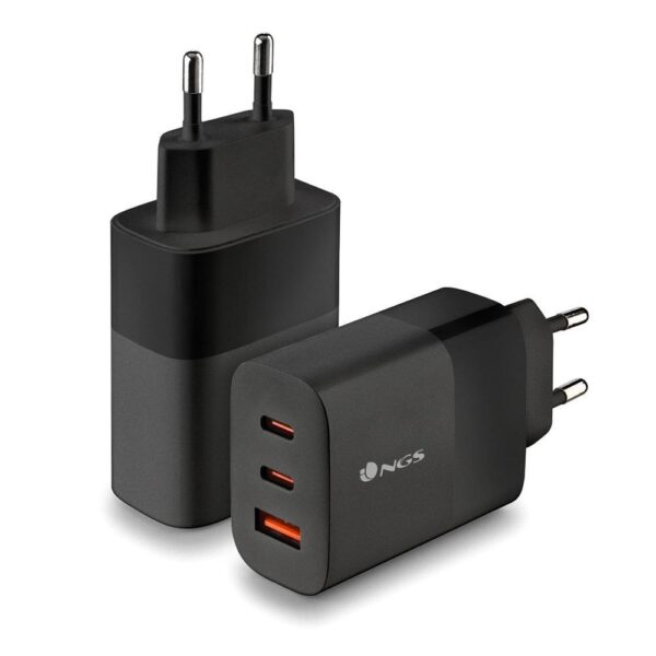 Cargador de pared ngs bud 65w 2x usb tipo c -  1x usb tipo a - Imagen 3