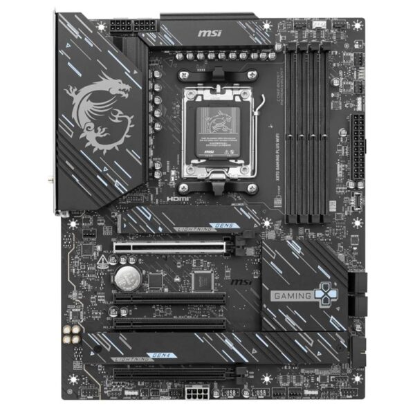 Placa base msi x870 gaming plus wifi am5 atx - 4x ddr5 - Imagen 2