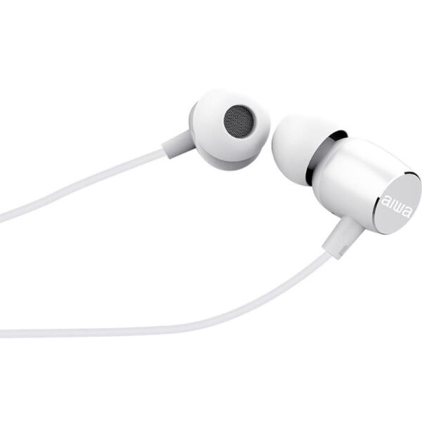 Auricular aiwa estm - 30wt jack 3.5mm blanco - Imagen 3