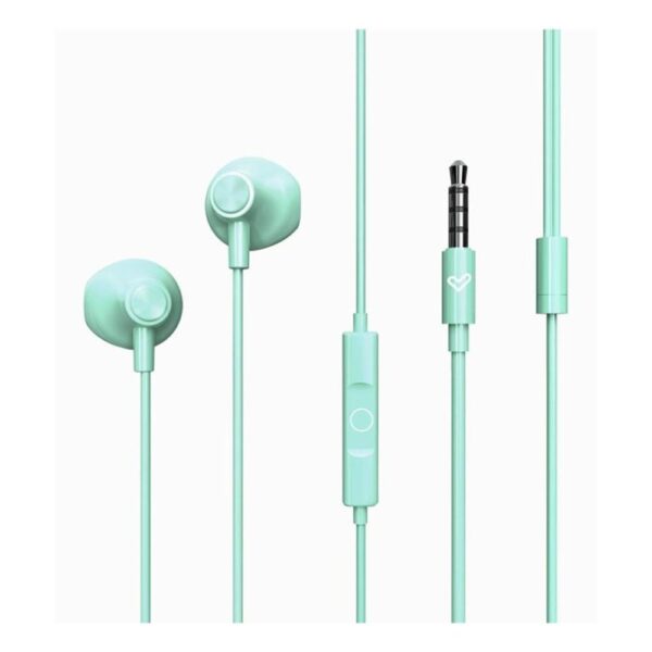 Auriculares energy sistem easypods jack 3.5mm menta - Imagen 2
