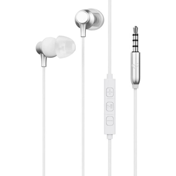 Auriculares energy sistem metallized jack 3.5mm blanco - Imagen 2