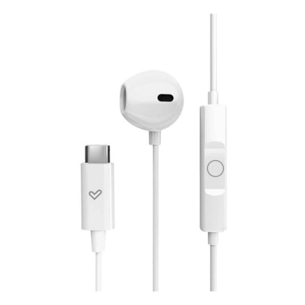 Auriculares energy sistem easypods usb tipo c blanco - Imagen 3