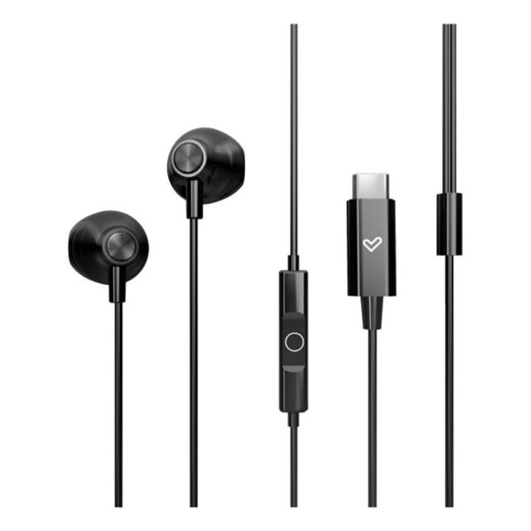 Auriculares energy sistem easypods usb tipo c negro - Imagen 2