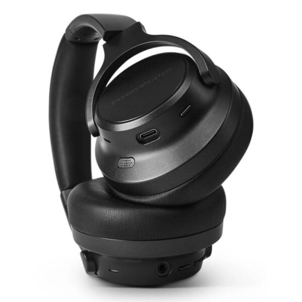 Auriculares energy sistem silent inalambrico negro - Imagen 2