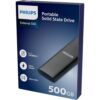 Disco duro externo ssd philips  fm50ss030p 500gb m.2 usb tipo c - Imagen 3
