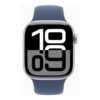 Smartwatch apple watch series 10 gps 42mm silver case denim sport band m - l - Imagen 2