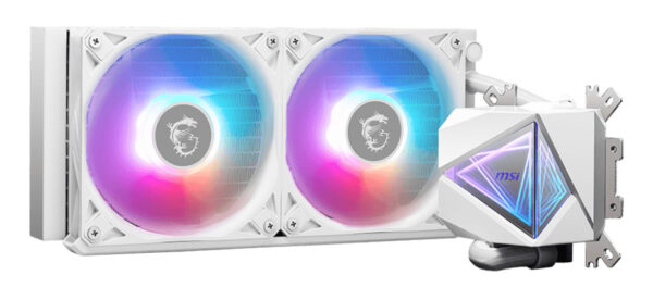 Kit de refrigeracion liquida msi mag coreliquid i240 white - Imagen 2