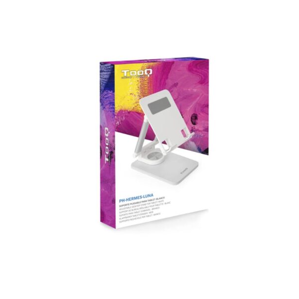 Soporte tooq plegable para tablet hasta 12.9 pulgadas blanco - Imagen 3