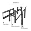 Soporte de pared tooq vesa hasta 70 pulgadas 800x400mm max 70kg - Imagen 2
