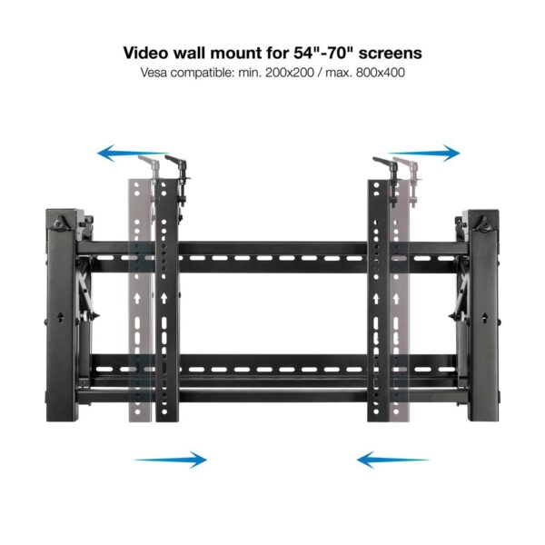 Soporte de pared tooq vesa hasta 70 pulgadas 800x400mm max 70kg - Imagen 3