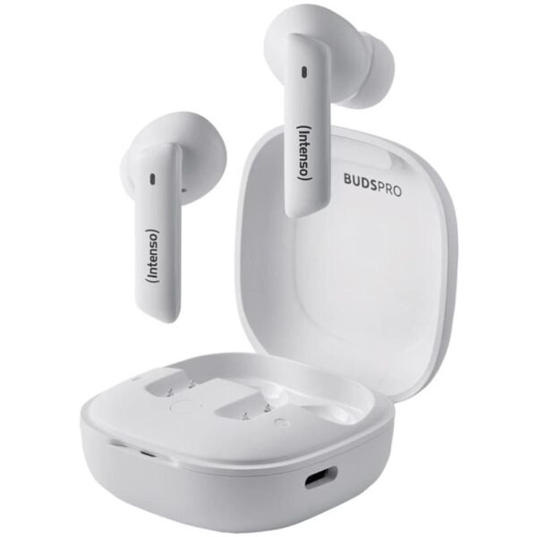 Auriculares intenso buds pro tws h - anc+enc blanco - Imagen 2