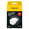 Cargador pared intenso gan w30c usb tipo c blanco - Imagen 2