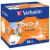 Verbatim dvd - r 4.7gb 16x tarrina 10uds imprimible - Imagen 2