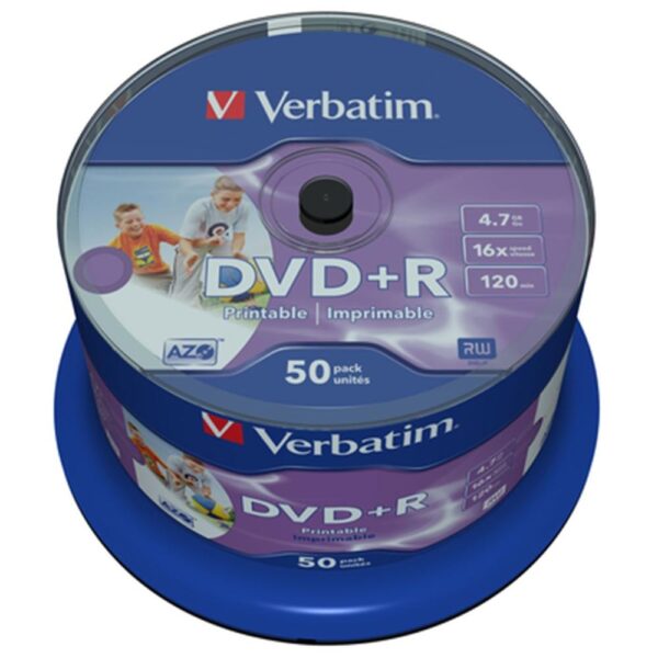 Verbatim dvd+r 4.7gb 16x photo tariina 50 unds imprimible - Imagen 2