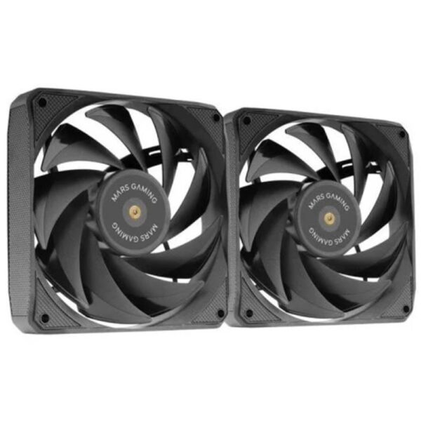 Ventilador mars gaming mf - nc 2 x 120mm negro - Imagen 2