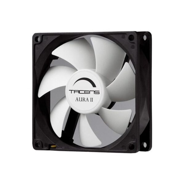 Ventilador tacens 2 auraii 90mm negro - blanco - Imagen 2