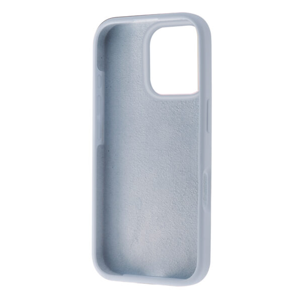 Funda muvit recycletek liquid silicone para apple iphone 16 pro azul cielo - Imagen 3