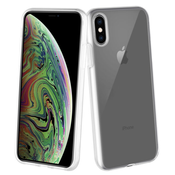 Funda muvit recycletek antibacteriana para apple iphone x - xs transparente - Imagen 2