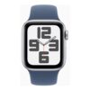 Reloj smartwatch apple watch se gps 40mm silver case denim sport band m - l - Imagen 2