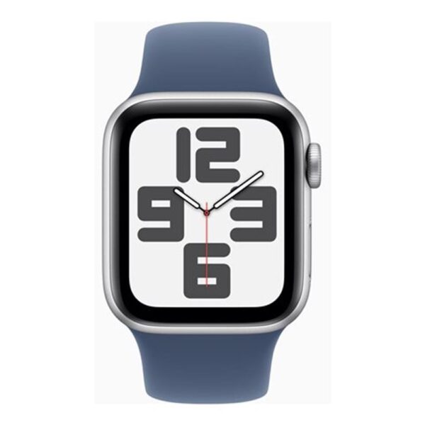 Reloj smartwatch apple watch se gps 40mm silver case denim sport band m - l - Imagen 2