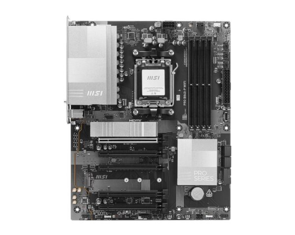 Placa base msi pro b840 - p am5 wifi atx -  4x ddr5 -   3x usb 3.2 -  1x usb tipo c - Imagen 2