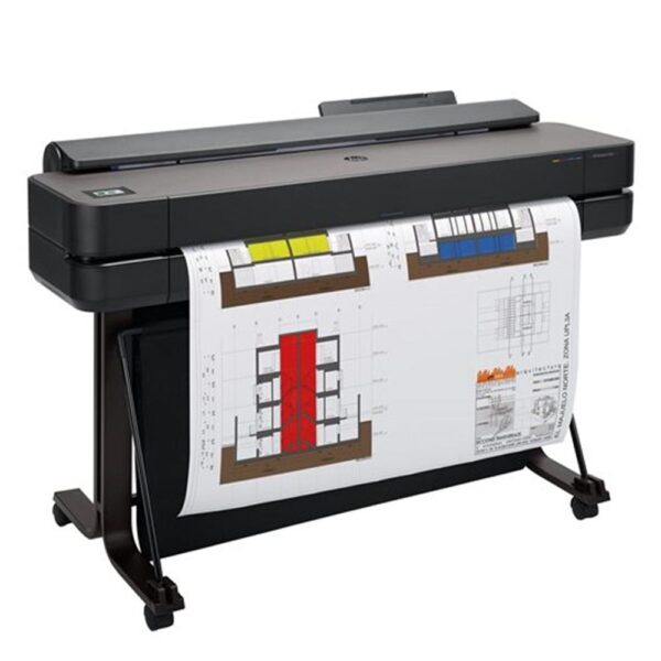 Plotter hp designjet t650 a0 36 pulgadas red -  wifi -  cortadora horizontal automatica - Imagen 2
