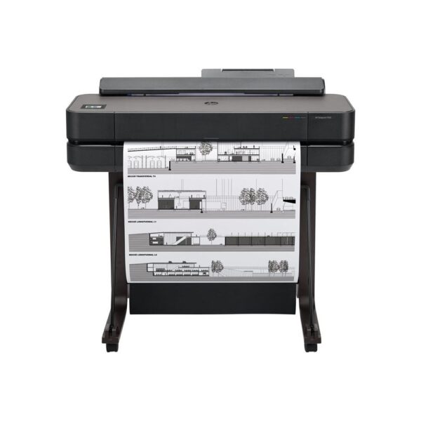 Plotter hp designjet t650 a1 24 pulgadas red -  wifi -  cortadora horizontal automatica - Imagen 2