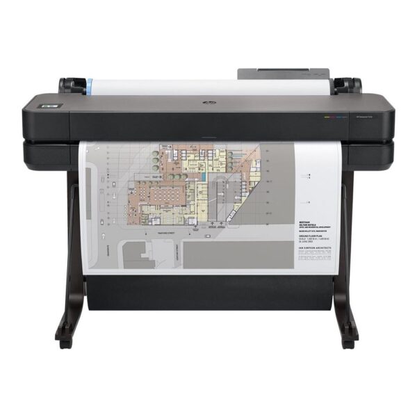 Plotter hp designjet t630 a0 36 pulgadas red -  wifi -  cortadora horizontal automatica - Imagen 2