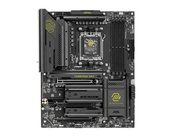 Placa base msi mag b850 tomahawk max wifi atx am5 - Imagen 2